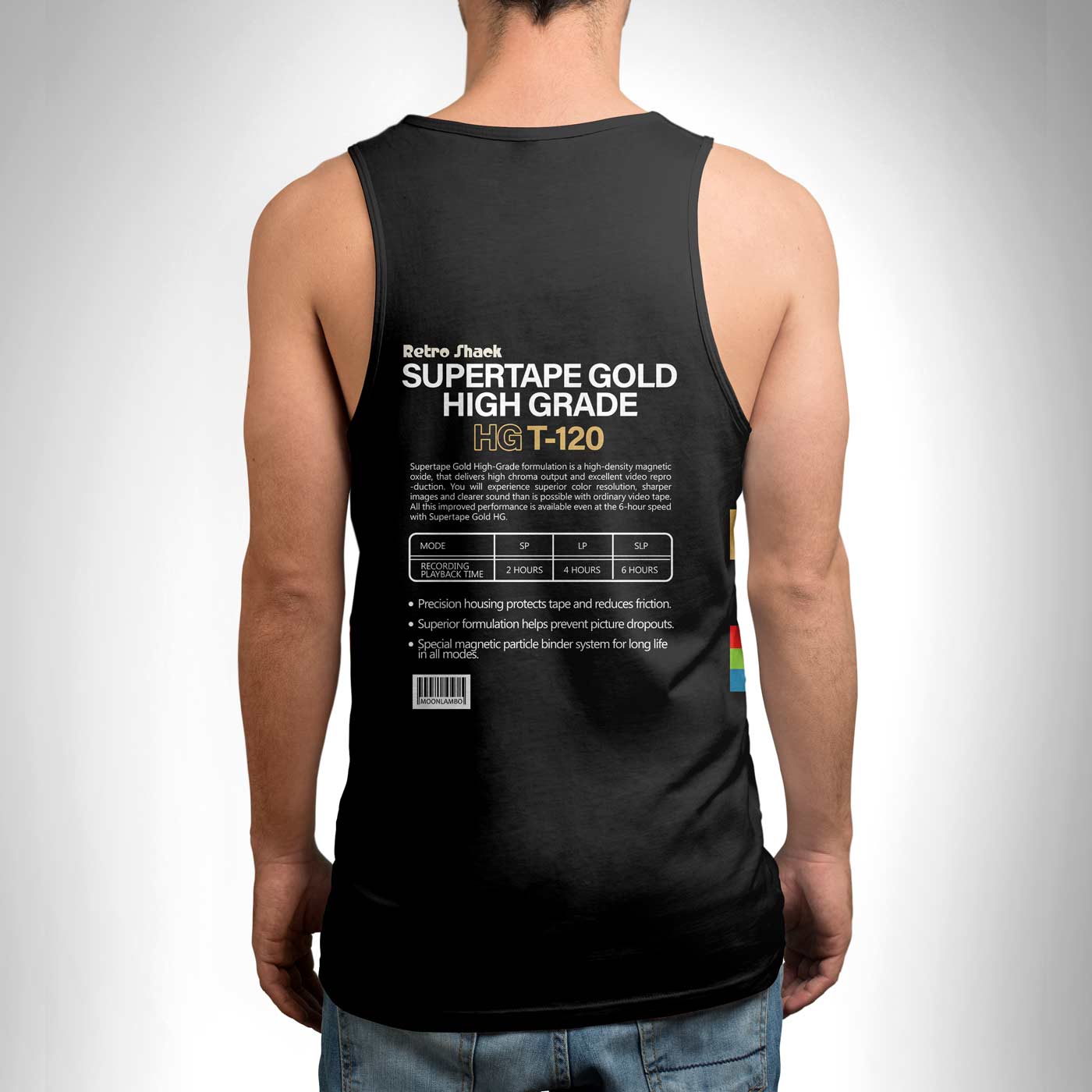 Super Tape Gold Men's Sublimated Tank top