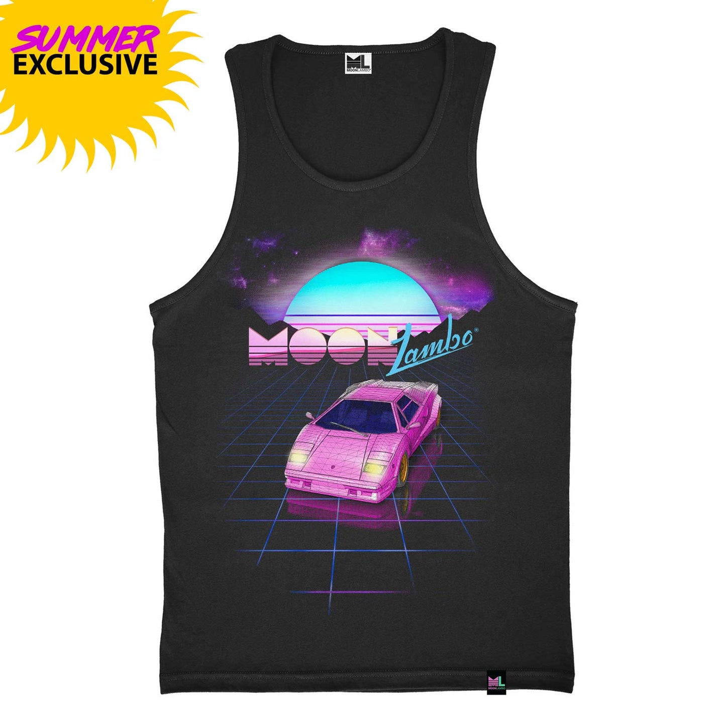 MoonLambo Neon grid Tank