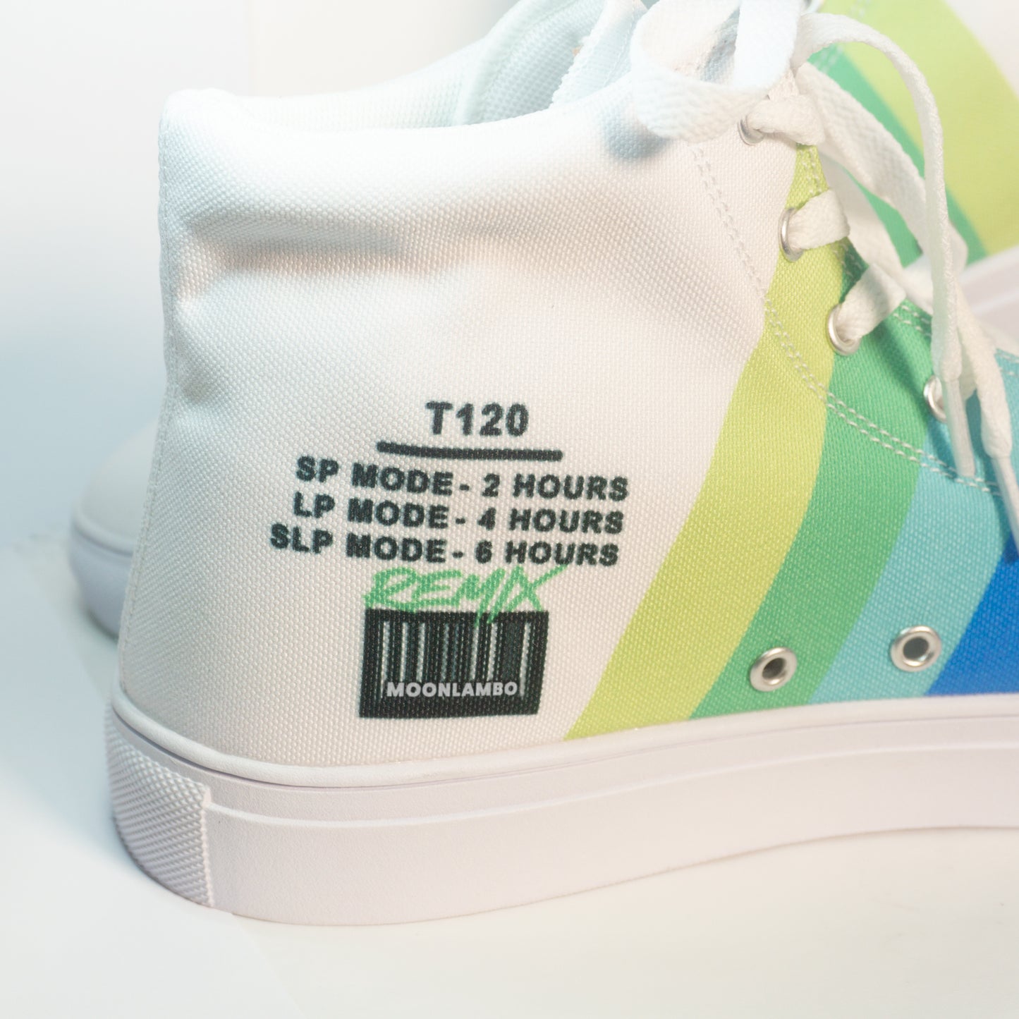 VHS Classic Remix Women's Hightop Canvas Shoe