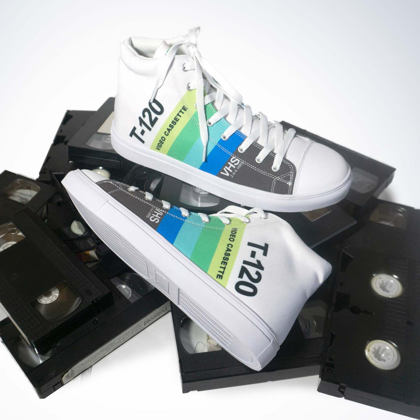 VHS Classic Remix Women's Hightop Canvas Shoe