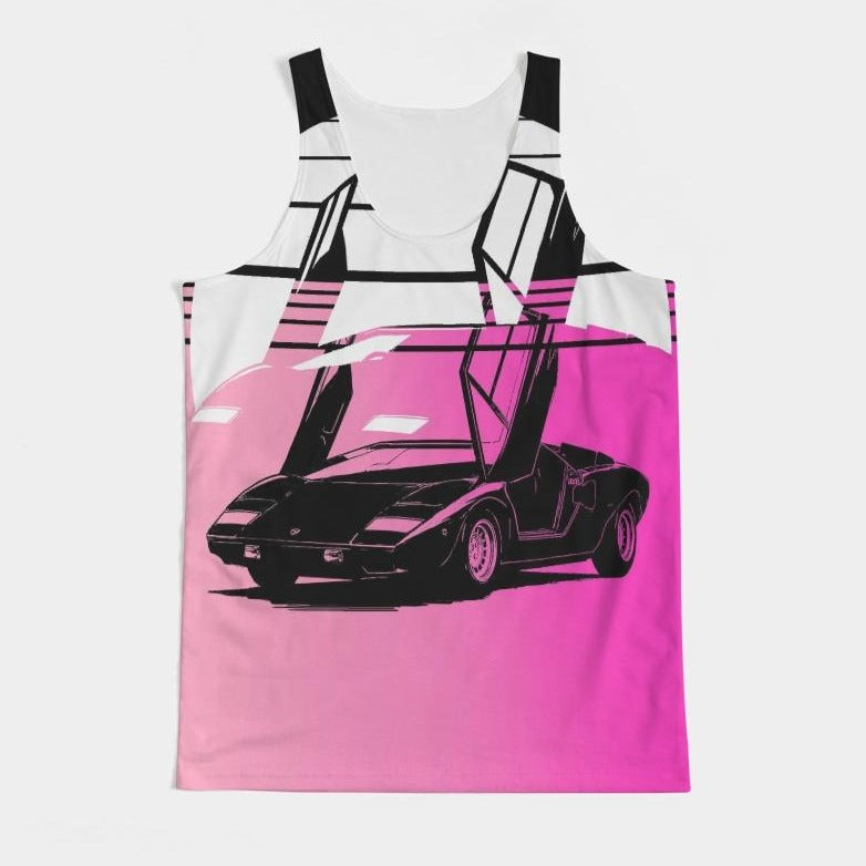 Lambo RetroWave Tank Men's Medium