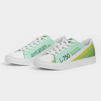 L-750 Betamax Sneaker Verde Remix Men's Faux-Leather Sneaker