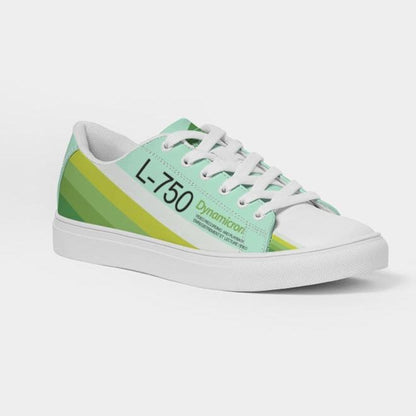 L-750 Betamax Sneaker Verde Remix Men's Faux-Leather Sneaker