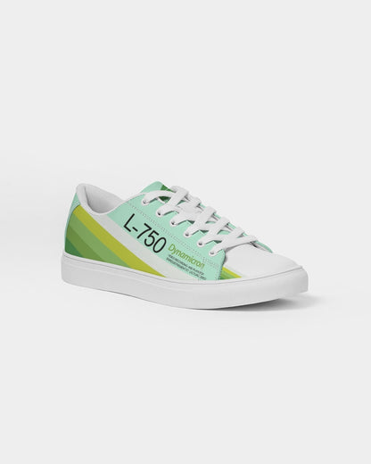 L-750 Betamax Sneaker Verde Remix Women's Faux-Leather Sneaker