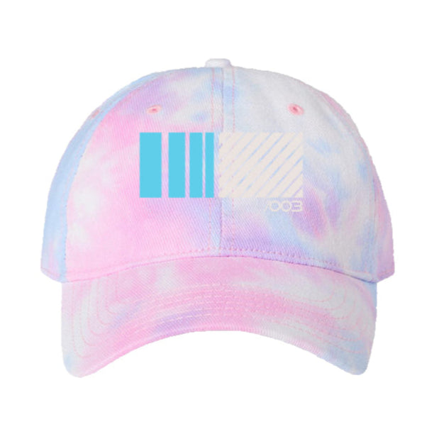 V Striker Cotton-Candy-Tie-Dyed-Dad-Hat