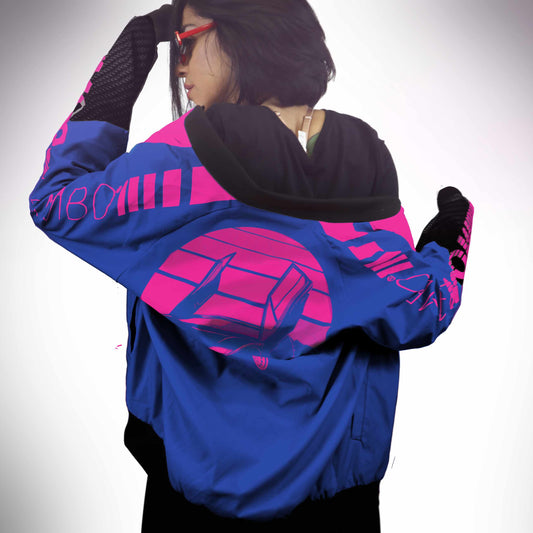 Ladies GT Bomber Jacket - Grapeade