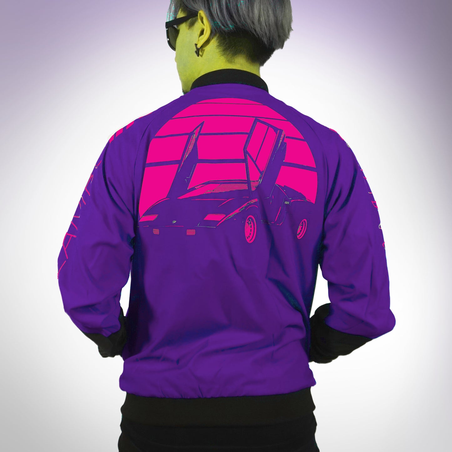 Men's GT Bomber Jacket - Grapeade