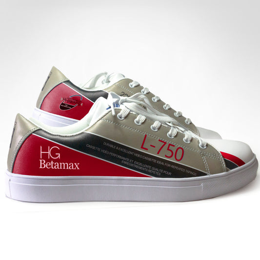 BetaMax Crimson Women's Faux-Leather Sneaker