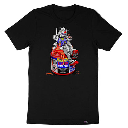 Liquid Color Mecha Drip Tee