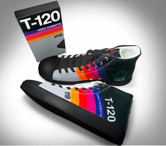 VHS Classic 2 Canvas Sneaker Women's Hightop Canvas Shoe - Black