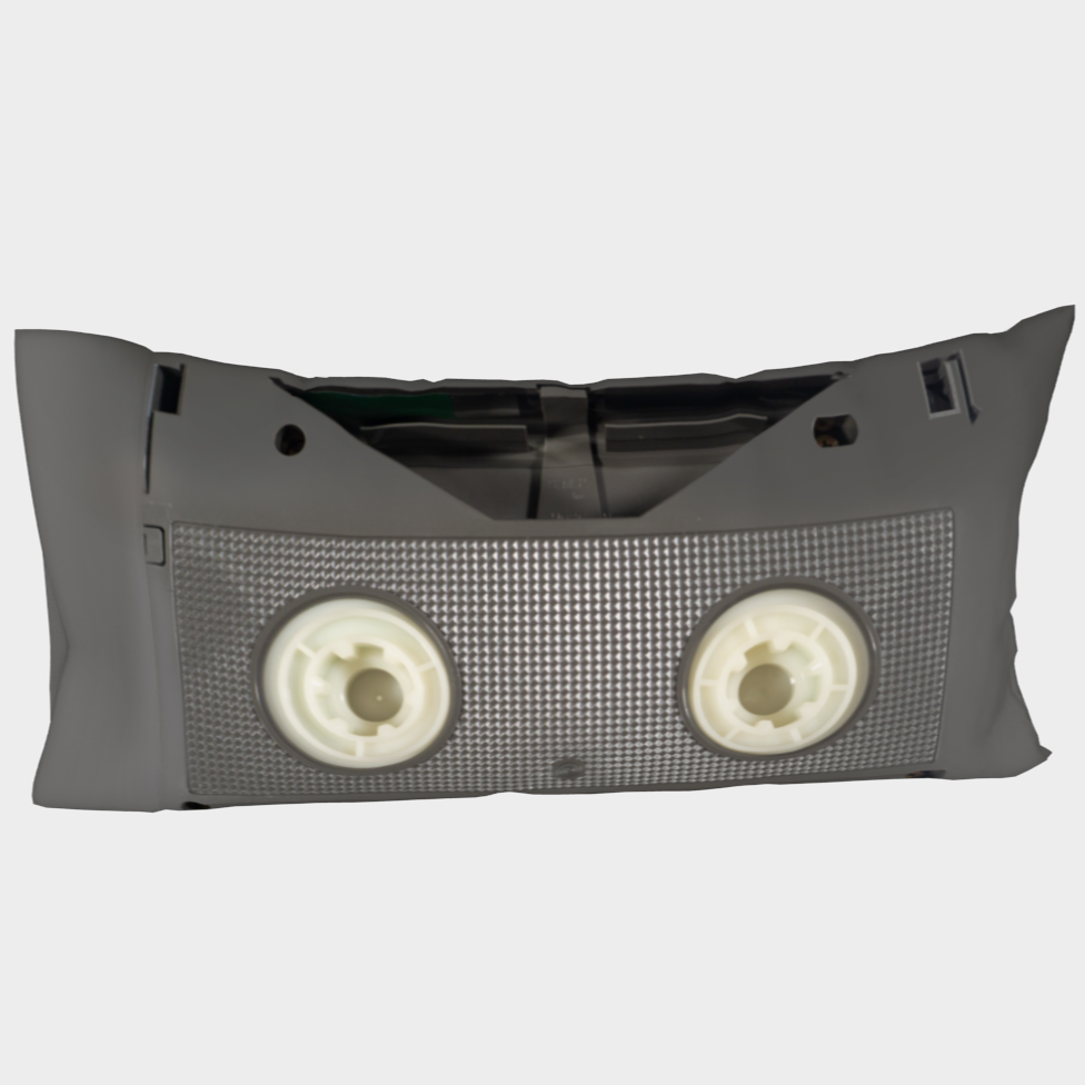 Betamax Cassette Pillow Case