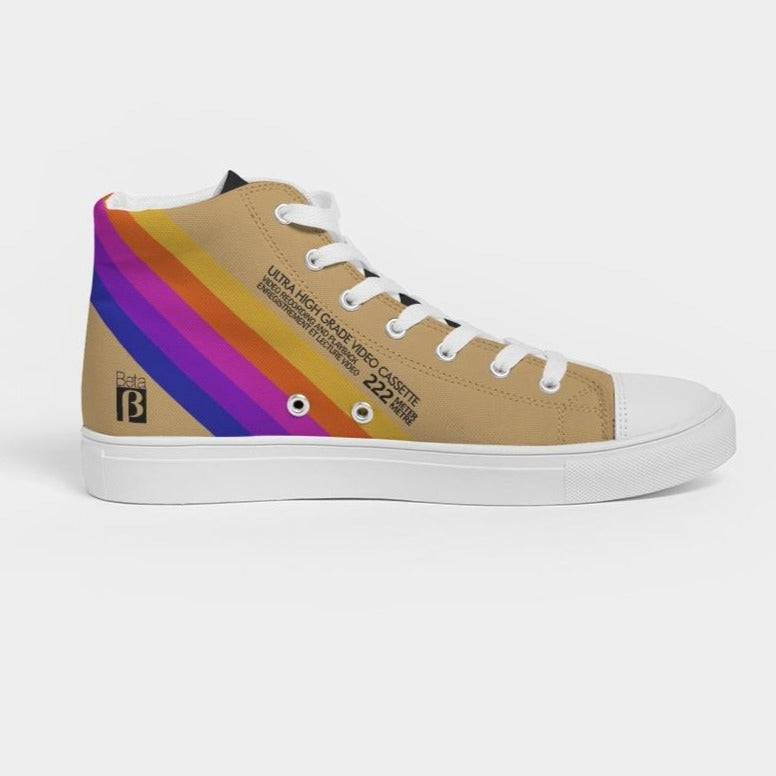 HiFi Betamax Women's Hightop Canvas Shoe