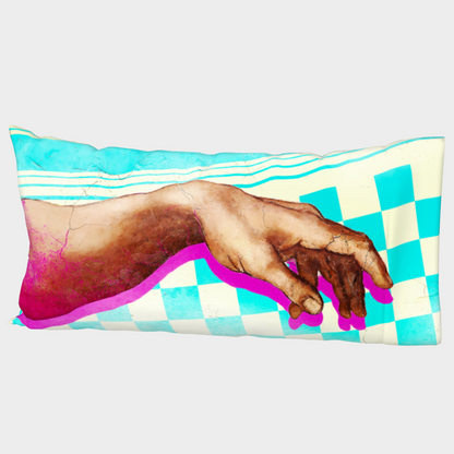 The Hand of Adam Pillow Case