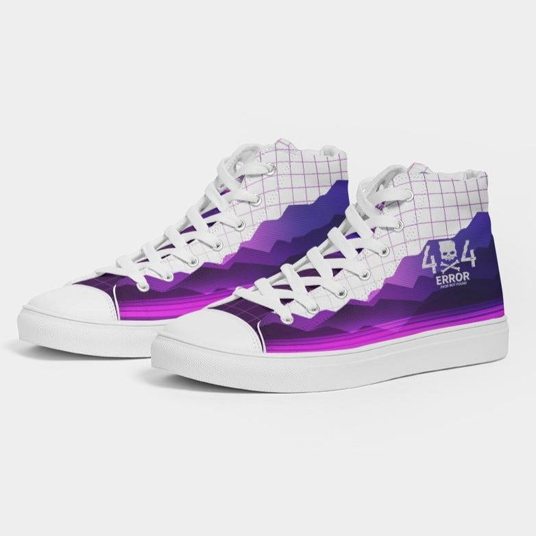 Ladies 404 Error Hightop Canvas shoe