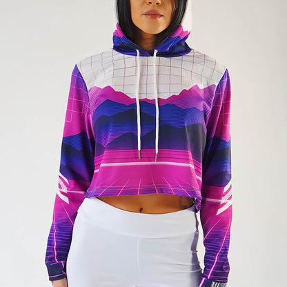 404 error Women's Cropped Hoodie