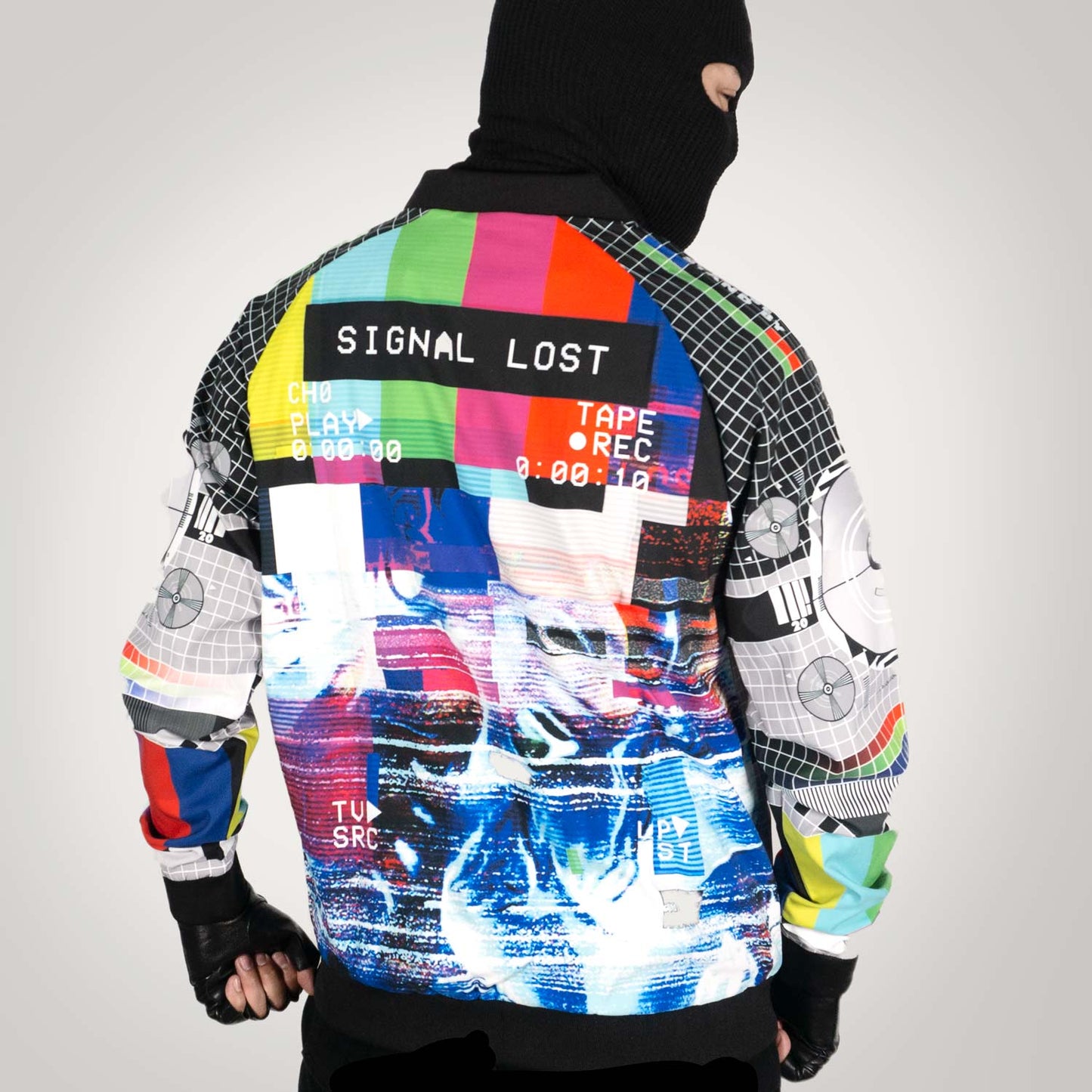 Lost signal Men's Bomber Jacket Medium