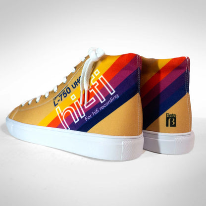 HiFi Betamax Men's Hightop Canvas Shoe