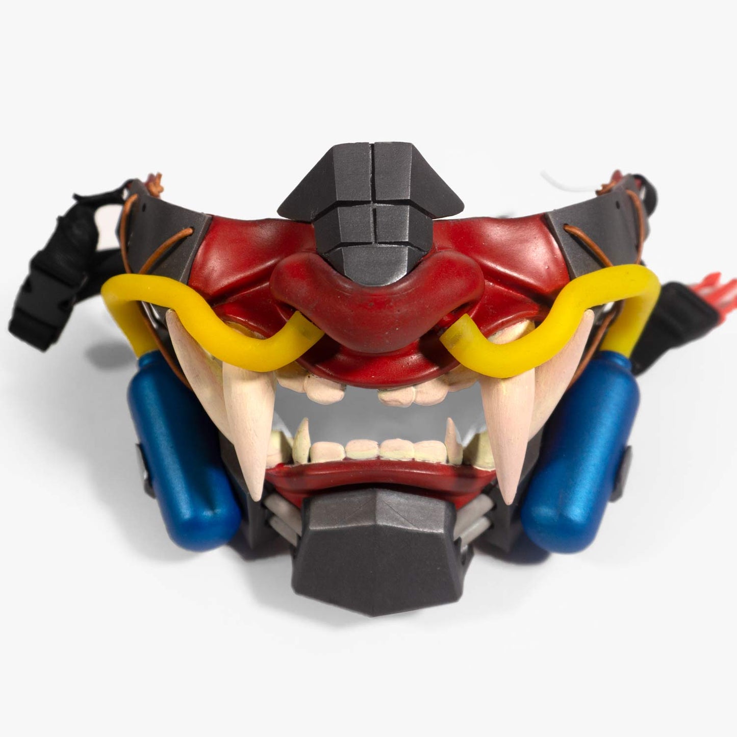 Bushido Laughing Man Oni Mask- Painted