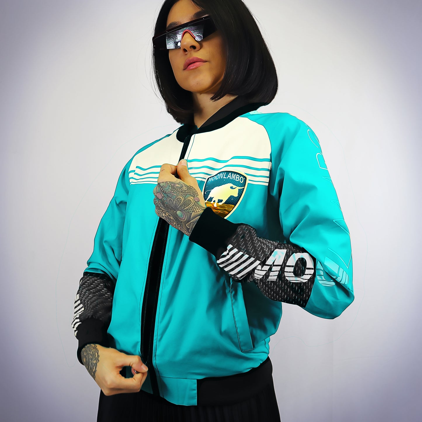 Ladies GT Bomber Jacket - Vapormint