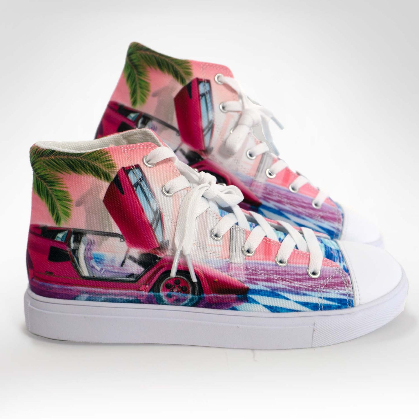 Mens Andromeda Hightop Canvas Shoe