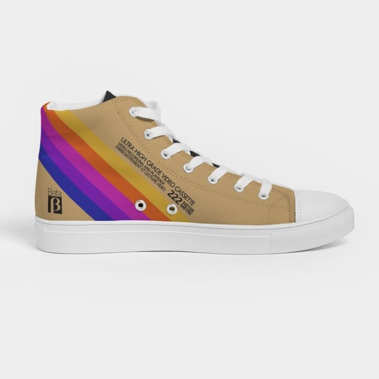 HiFi Betamax Men's Hightop Canvas Shoe