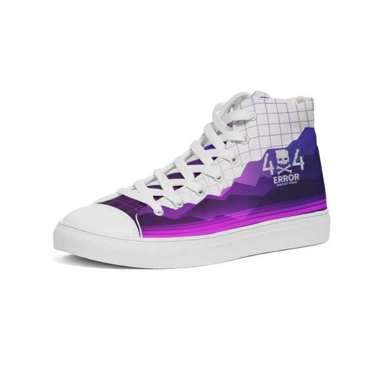 Ladies 404 Error Hightop Canvas shoe