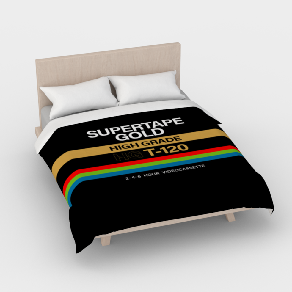 Supergold VHS Duvet covers