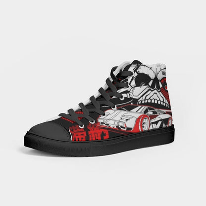 DLNQNT BLVCK Hightop Mens Canvas Shoe