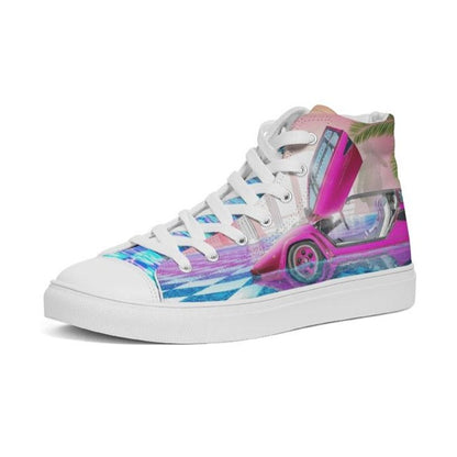 Mens Andromeda Hightop Canvas Shoe