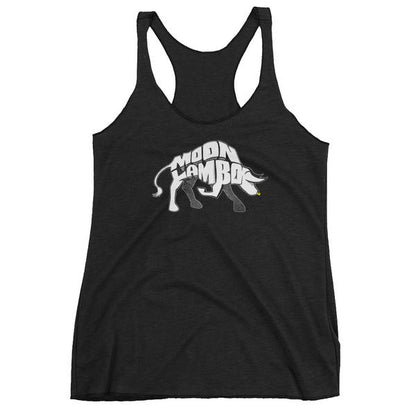 Ladies Bull logo Racerback Tank