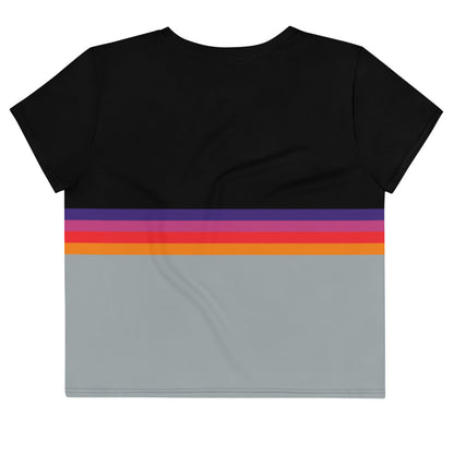 T-120 VHS Sublimated Crop top