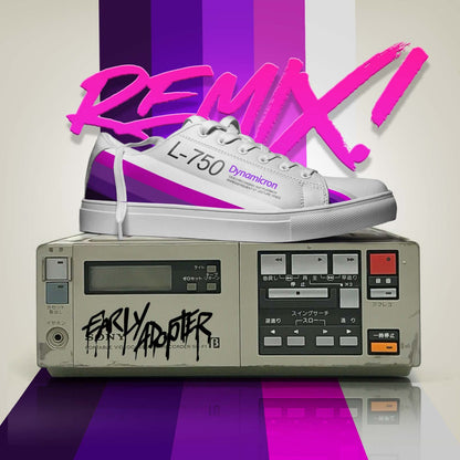 Ladies L-750 Betamax Remix edition Sneaker