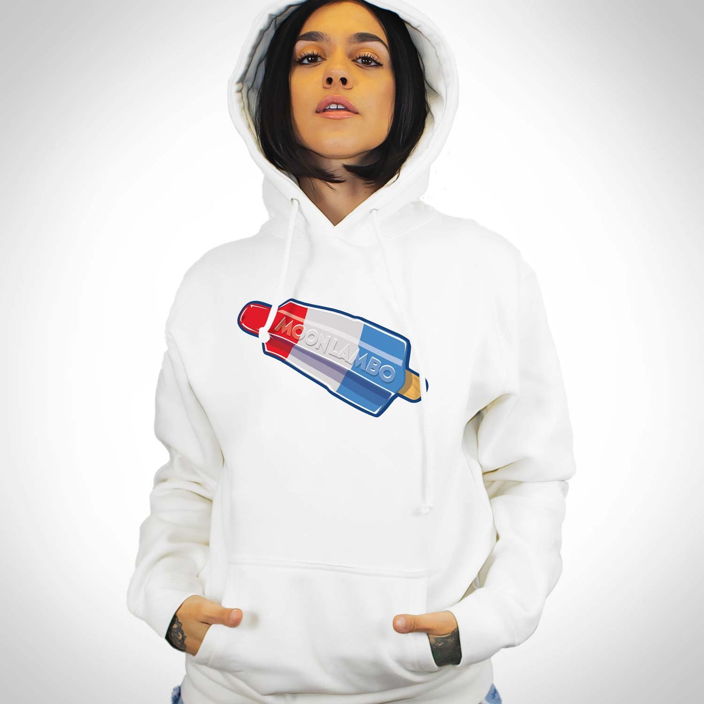 Rocket pop heavyweight pullover hoodie-unisex